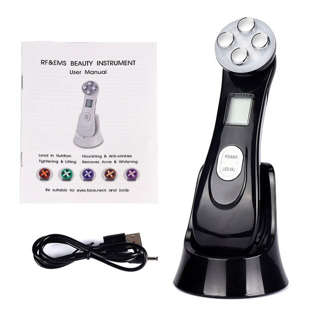 5in1 RF EMS Electroporation LED Photon Light Therapy