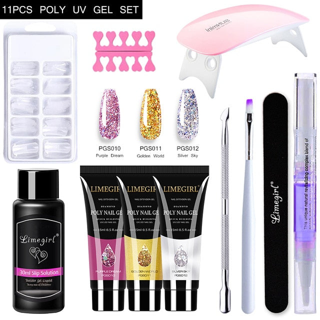 Acrylic Gel Poly Nail Gel Kit