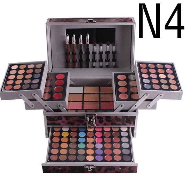 Three-layer set makeup box