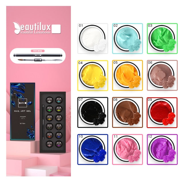 Nail Art Gel Kit