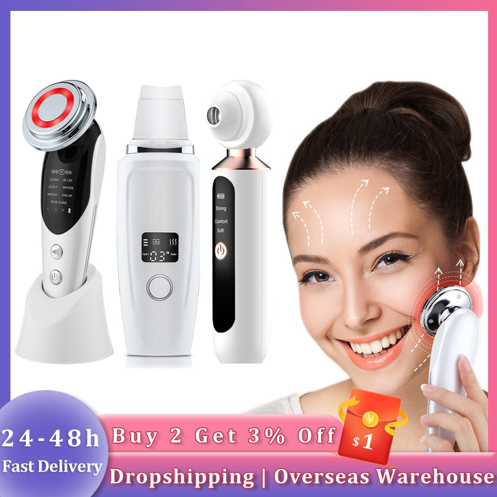 7 in 1 RF EMS Radio Frequency Face Lifting